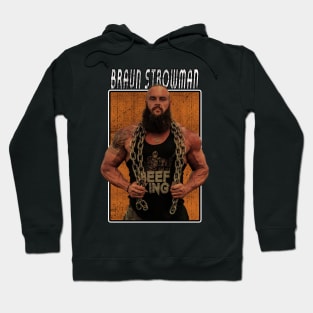 Vintage Wwe Braun Strowman Hoodie